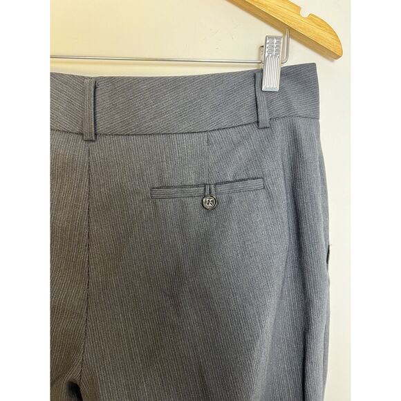 Banana Republic Bootcut Dress Pants Womens 8 Martin Fit Gray Stretch Wool Blend - Picture 4 of 7